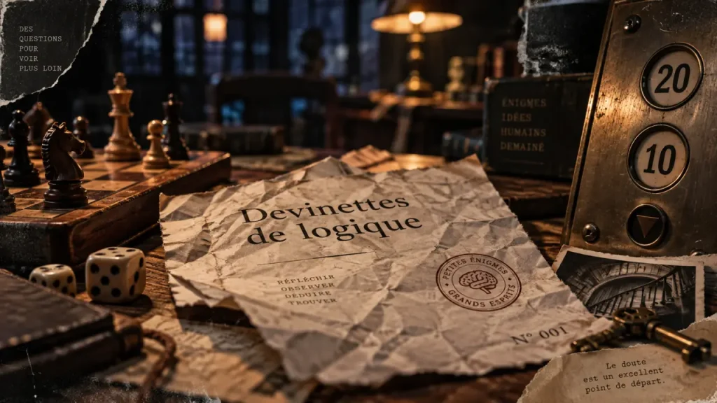 18 devinette dure : pièges logiques et jeux de mots
