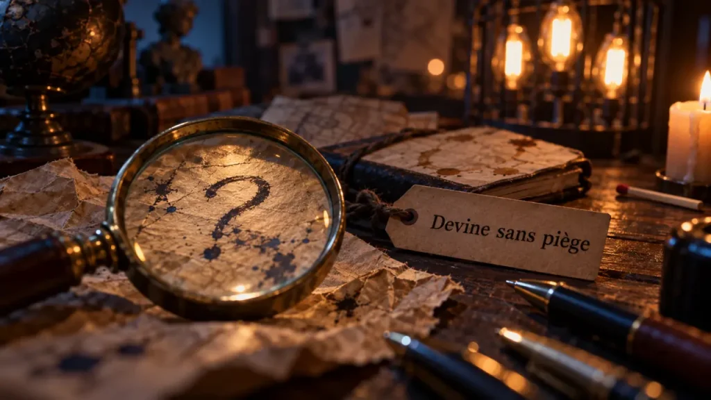 Devinette intelligente pour adulte, 12 questions de logique